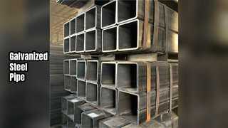 ท่อเหล็กสี่เหลี่ยมอาบสังกะสี ASTM 1.5มม